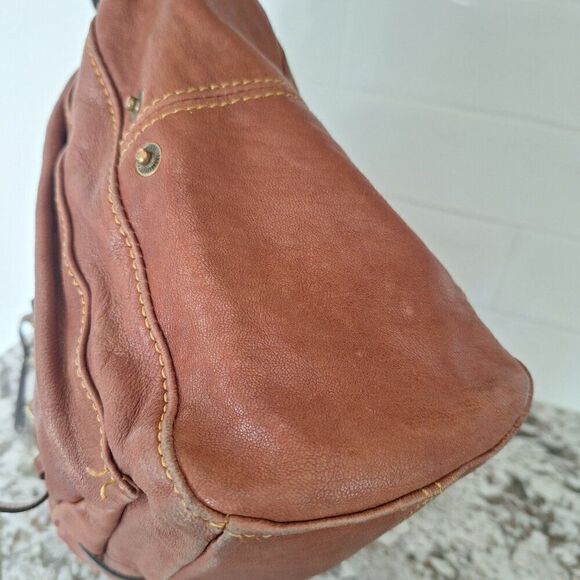 Sundance Brown Leather Crossbody - Picture 4 of 13